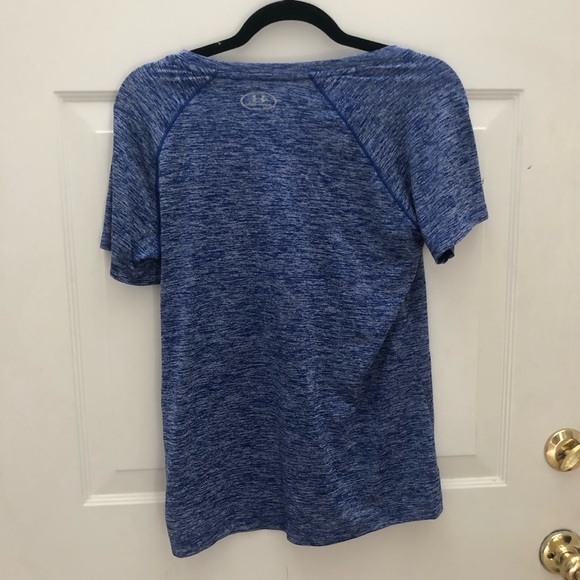 Royal Blue Under Armour Heatgear T-Shirt - Picture 2 of 3